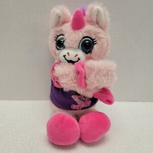 KIPP Brothers Pink Unicorn Select Cupcake Wrap Around plush